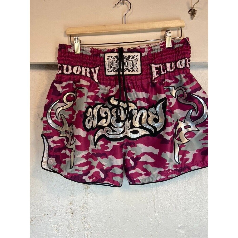 FLOURY WOMENS 3XL BOXING SHORTS PINK DRAWSTRING 138